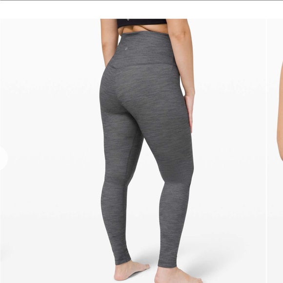 Lululemon Align , Super HR waist, Mini Heathered Heiringbone size 4, 28”length, - Picture 6 of 11